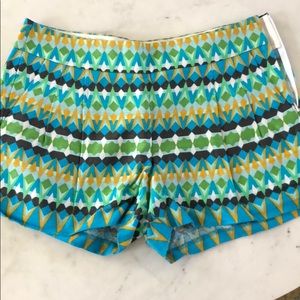 Brand new JCrew patterned shorts
